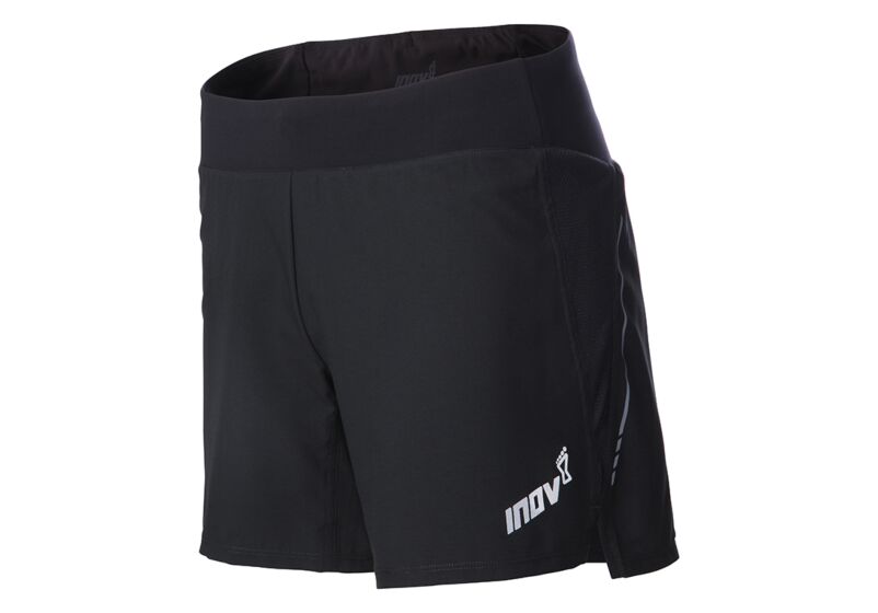 Inov-8 Race Elite 6" Mens Running Shorts Black/Red Australia (TCZREM862)